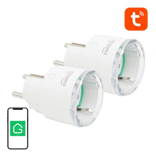 Gosund SP111 intelligens WiFi aljzat 3680W 16A, Tuya 2-pack