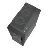 Darkflash DK360 számítógépház + 4 ARGB ventilátor (fekete)