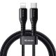 Kábel USB-C villám Mcdodo CA-5630, 36W, 0.2m (fekete)