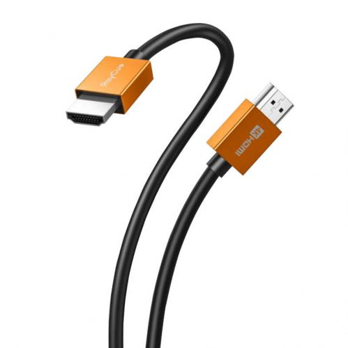 HDMI-ről HDMI 2.0 4K60Hz-re PVC RayCue kábel, 2m (fekete)