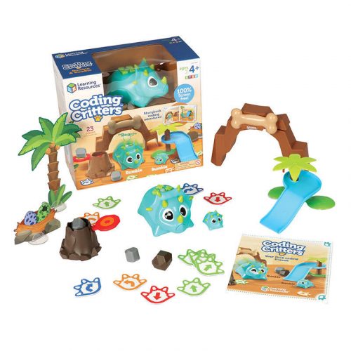 Learning Resources LER 3082 Coding Critters Rumble & Bumble készlet