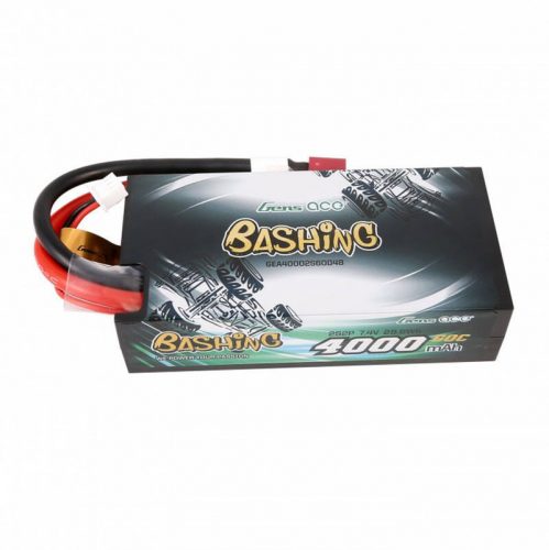 Lipo akkumulátor GENS ACE Hardcase 4000mAh 7.4V 2S2P 60C 60C