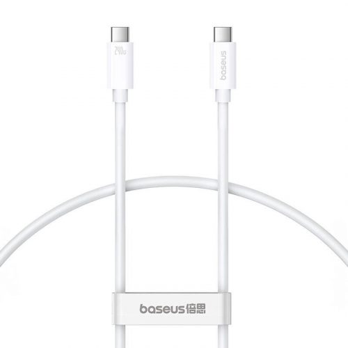 Kabel USB-C do USB-C Baseus Superior USB4, 240W, 1m (biały)