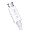 Kabel USB-C do USB-C Baseus Superior USB4, 240W, 1m (biały)