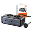 Power strip 2 konnektorral 6in1, 2x USB-C, 2x USB-A Mcdodo CH-4610, EU (fekete)