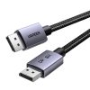 DisplayPort 1.4 Ugreen DP120 kábel, 8K 60Hz, 32.4Gbps, 3m (fekete)