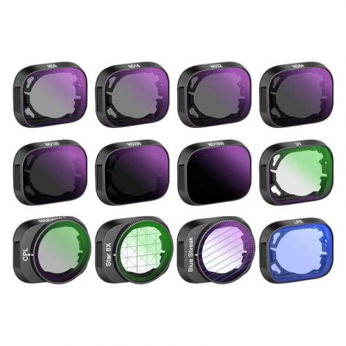 Filters set for DJI Mini 3 / Mini 3 Pro Neewer FL25 ND8/16/32/64/128/256/ND1000/UV/CPL/BSA/LPR/S