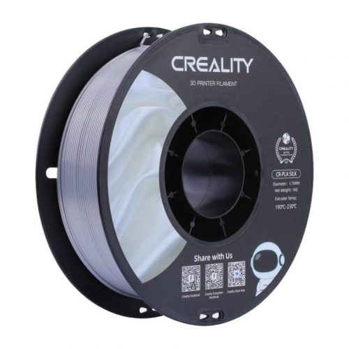 CR-Silk PLA Filament Creallity (ezüst)