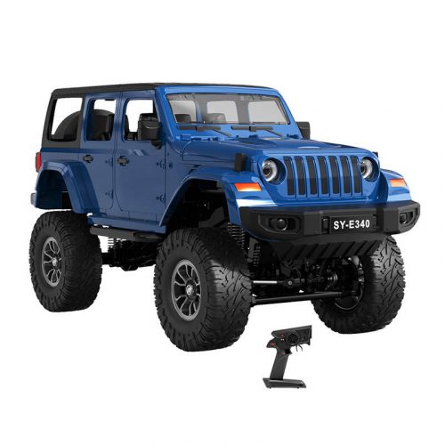 RC távirányítós autó 1:14 Double Eagle (kék) Jeep Crawler Pro E340-003