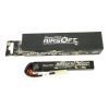 Gens ace 25C 1500mAh 2S1P 7.4V Airsoft Gun Lipo akkumulátor mini Tamiya dugóval