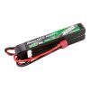 Gens ace 25C 3000mAh 2S2P 7.4V nyerges Airsoft Gun Lipo akkumulátor Mini Deans(T) dugóval