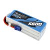 Gens ace 5600mAh 80C 22.2V 6S1P Lipo akkumulátor EC5 dugóval