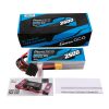 Gens ász G-Tech 2500mAh 22.2V 80C 6S1P Lipo akkumulátor csomag XT60 csatlakozóval