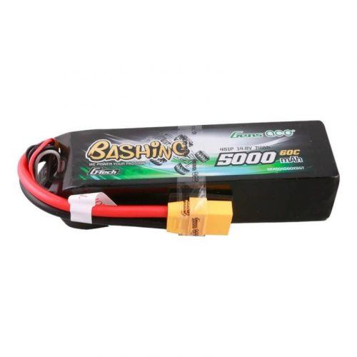 Gens ász G-Tech 5000mAh 14.8V 4S1P 60C Lipo akkumulátor csomag XT90 Plug-Bashing sorozatú XT90 Plug-Bashing akkumulátorral