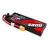 Gens ász G-Tech 5000mAh 7.4V 60C 2S1P Lipo PC anyag tok XT60 dugóval