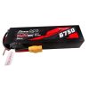 Gens ász G-Tech 6750mAh 14.8V 60C 4S1P Lipo akkumulátor csomag PC anyagból készült tok XT90 dugóval