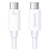 fast Charging Cable Baseus Superior 2 USB-C to USB-C 240W, 1,8m (white)