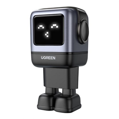 Ugreen Nexode RG hálózati töltő (Robot GaN), 2x USB-C + USB, 65W (fekete)