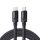 USB-C to USB-C cable, Essager, EXCTT1-YS01-P, 100W, 1m (black)