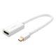 Mini DisplayPort HDMI adapter / kábel Ugreen MD112, 1080p, 20cm (fehér)