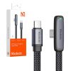 90 fokos kábel USB-C USB-C-re Mcdodo CA-3360, 65W, 1.2m (fekete)