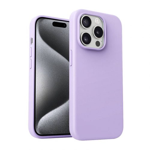 Aukey PC-GJ10C case for iPhone 15 Pro (lilac)