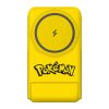 Mágneses powerbank OTL 5000 mAh, USB-C 15W, Pokemon Pikatchu állvánnyal (sárga)