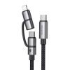 Mcdodo 2in1 cable CA-0450 USB-C to USB-C + Lightning, 1.2 m