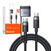 2 az 1-ben USB-C USB-C + Magsafe 3 kábel Mcdodo CA-0140, 2m (fekete)