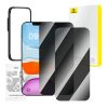 Baseus privacy tempered glass Superior for iP 11Pro/X/XS +2x cleaning kit i EasyStick