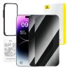 Baseus privacy tempered glass Superior for iP 14 Pro +2xcleaning kit and EasyStick