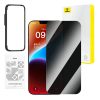 Baseus privacy tempered glass Superior for iP 14 Plus/13 Pro Max + cleaning kit i EasyStick