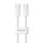 Mcdodo CA-5690 USB-C to USB-C cable, 60W, 1m (white)