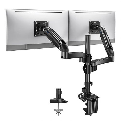 Huanuo HNDS8 double monitor mount 13-32