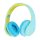 Wireless Headphones for kids PowerLocus P2 (blue-green)