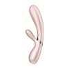 Satisfyer Hot Lover heated vibrator pink and gold