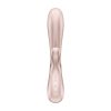 Satisfyer Hot Lover heated vibrator pink and gold