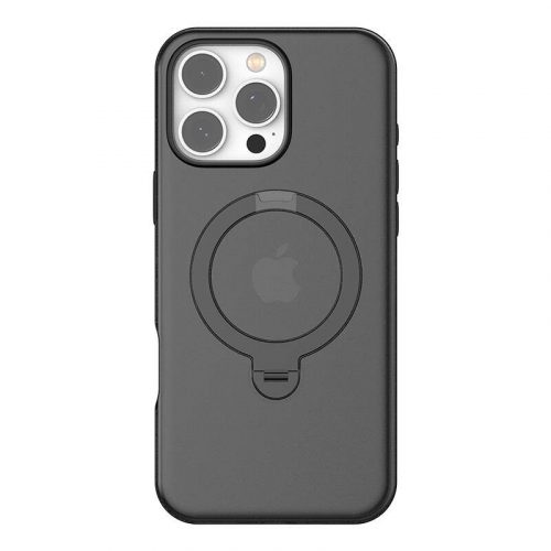 Torras Ostand Spin Case for iPhone 16 Pro (Black)