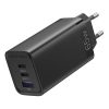 Vention FEDB0-EU 2xUSB-C 1xUSB-A 65W/30W/30W GaN network charger (black)