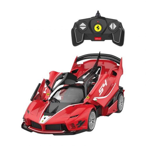 RASTAR Ferrari 1:18 FXXK távirányítású RC autó önszereléshez (piros)