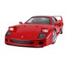 RASTAR R/C 1:14 Ferrari F40 távirányítós autó (piros)