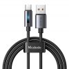 Mcdodo CA-5180 USB-A to USB-C cable, 1.2m (black)