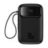 Powerbank Baseus QPow 2 10000mAh 30W 2xUSB-C (black)