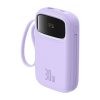 Baseus QPow 2 10000mAh 30W 2xUSB-C powerbank (purple)