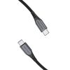 USB-C to USB-C 100W Vention TAHHD 5A 0.5m USB 3.1 Gen2 4K cable (gray)