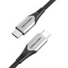 USB-C to USB-C 60W cable Vention TAAHD 0.5m (gray)