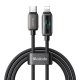 Mcdodo CA-2630 USB-C Lightning kábel, 36W, LED kijelző, 1.2m