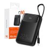 Power Bank Mcdodo MC-3253 10000mAh, 22.5W, világításhoz (fekete)