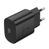 Foneng EU51 USB-C 25W hálózati töltő + USB-C - Lightning kábel (fekete)