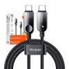 Mcdodo CA-4780 USB-C-USB-C 60W adatkábel 1.2m (fekete)